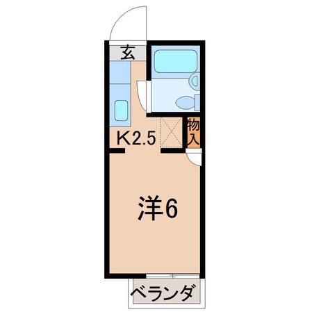 メゾンパレット東中央の物件間取画像